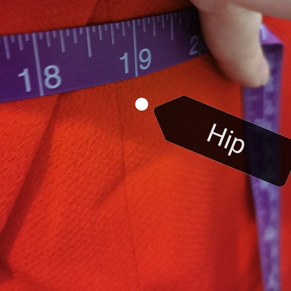 SIZE 10P LIZ CLAIBORNE Fitted Red Dress EUC - Picture 5 of 14